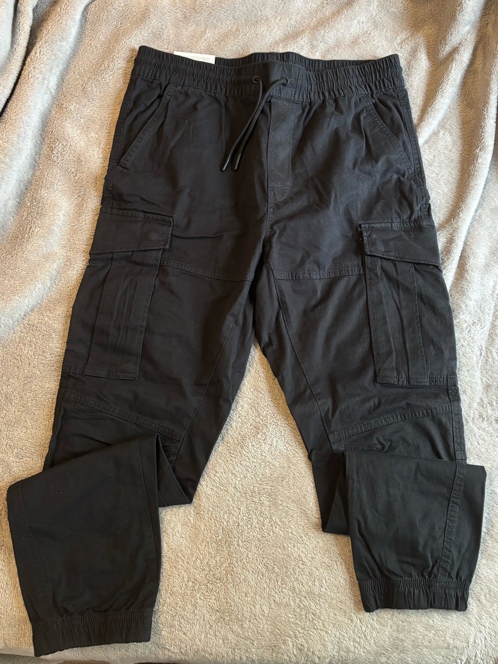 H&M Cargo Jogger Pants with Drawstring Waist